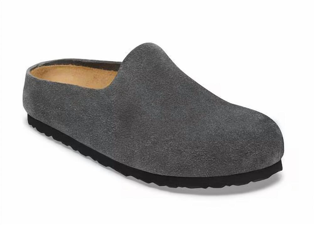 NEW BIRKENSTOCK women's amsterdam wrapped clog in charcoal